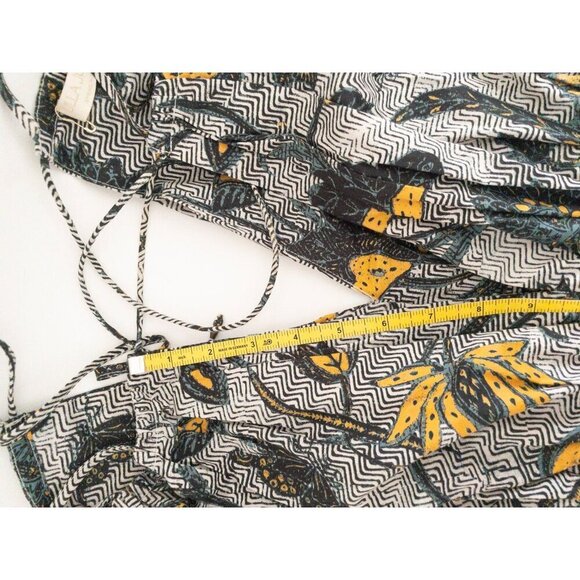 Ulla Johnson Tahlia Boho Maxi Dress SZ S Yellow Floral - Picture 15 of 16